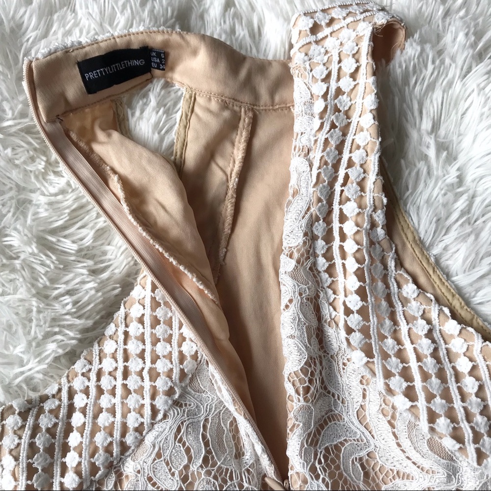 ❌Sold❌ NWT 🔥 PrettyLittleThing Lace Crochet Midi Dress🔥 - Picture 9 of 10